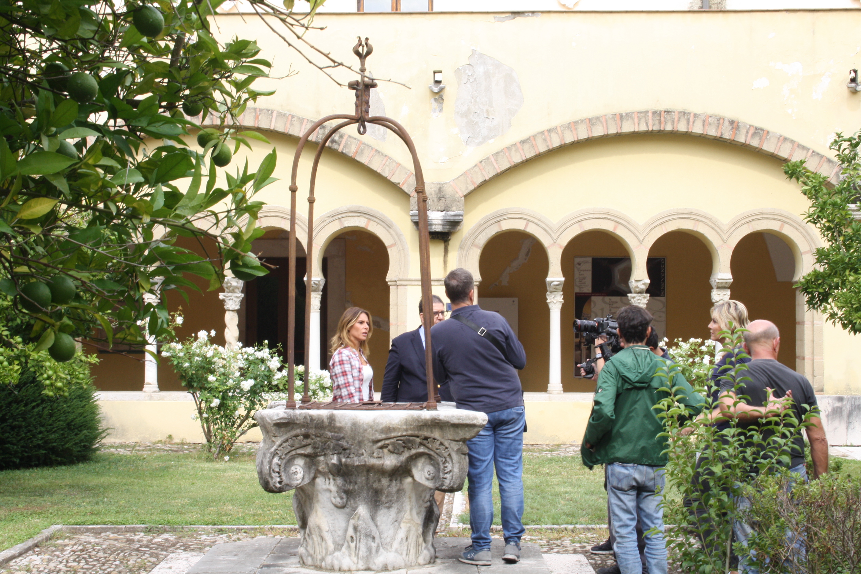 Benevento| “Linea verde” in città: riprese al Museo del Sannio e il Chiostro di Santa Sofia