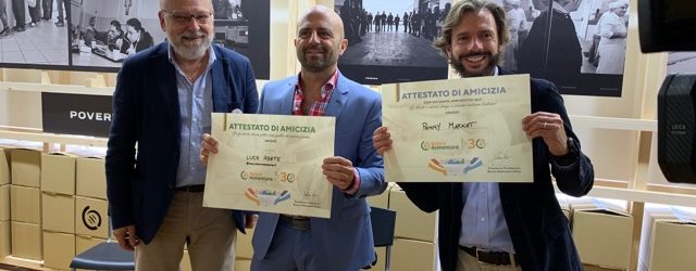 Luca Abete e gli universitari italiani hanno donato 10.000 pasti completi al Banco Alimentare