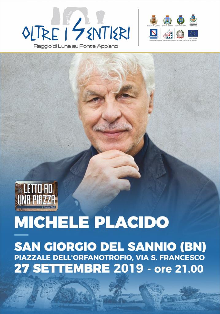 “Oltre i sentieri”, a Calvi Michele Placido in “Letto ad una piazza”