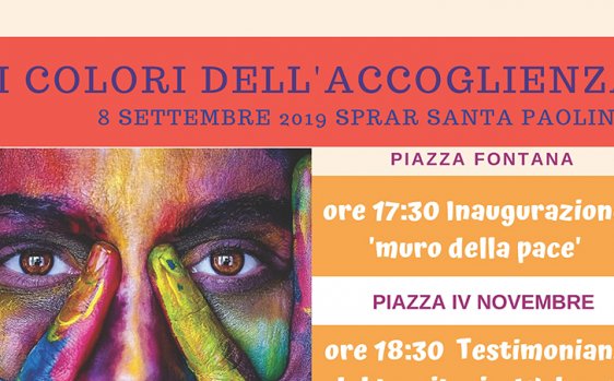 Santa Paolina| “I colori dell’accoglienza”, prima candelina dello Sprar irpino