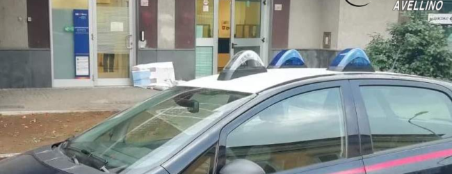 Montoro| Furto nella notte alla Ubi Banca, rubato il cassettone della macchina contasoldi