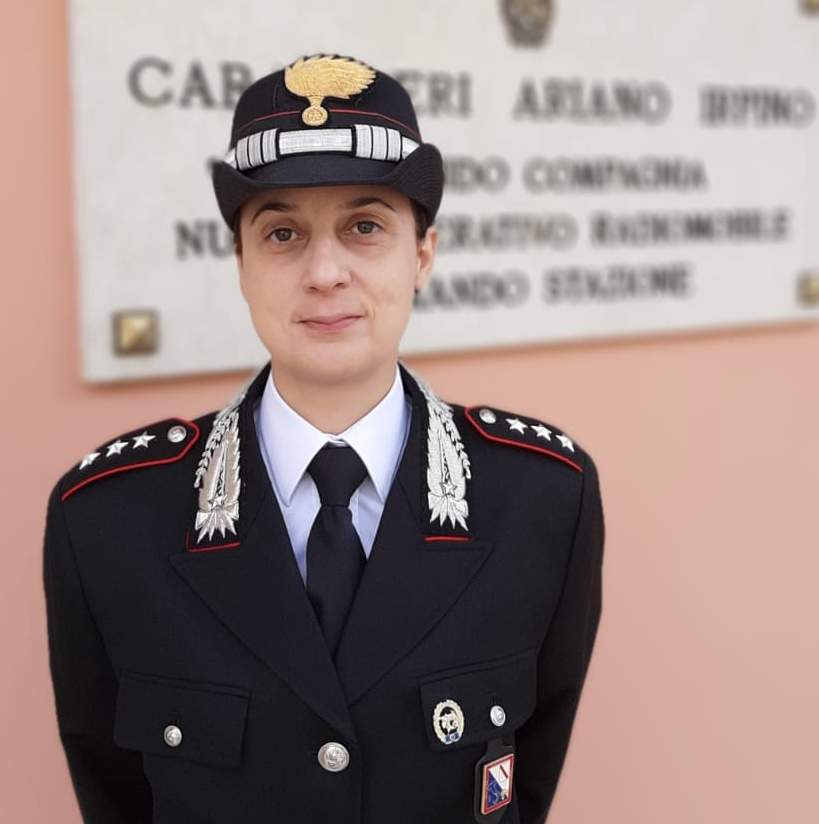 Ariano Irpino| Il capitano Annalisa Pomidoro nuovo comandante della Compagnia carabinieri