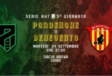 Pordenone-Benevento, al via la prevendita
