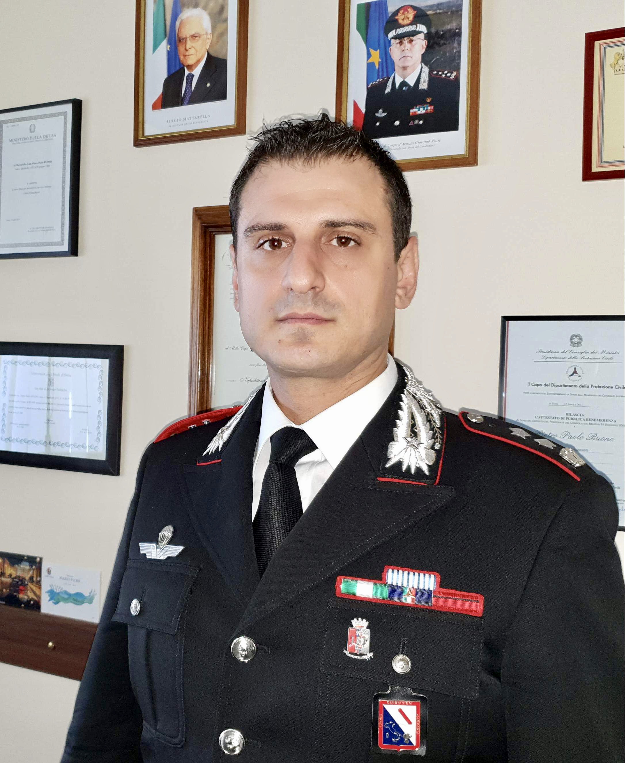 Avellino| Carabinieri, Nocerino promosso tenente colonnello e trasferito a Roma
