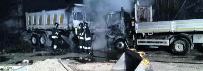 Benevento| Attentato incendiario nella notte in una azienda di costruzioni