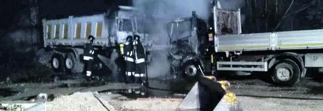 Benevento| Attentato incendiario nella notte in una azienda di costruzioni