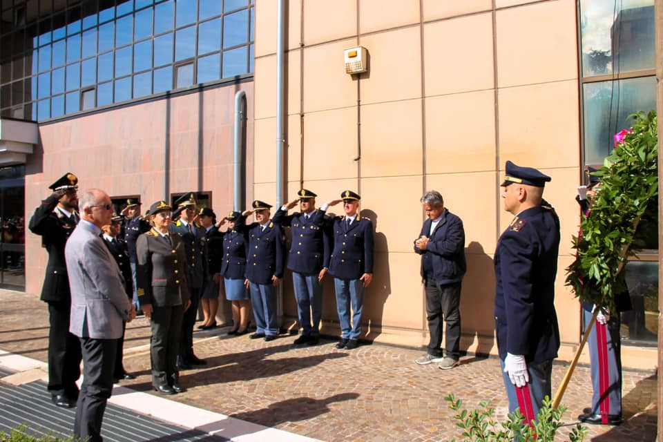 Benevento| La Polizia di Stato omaggia i due agenti uccisi a Trieste
