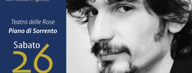 A Pierdavide Carone il Premio Penisola Sorrentina Giovani