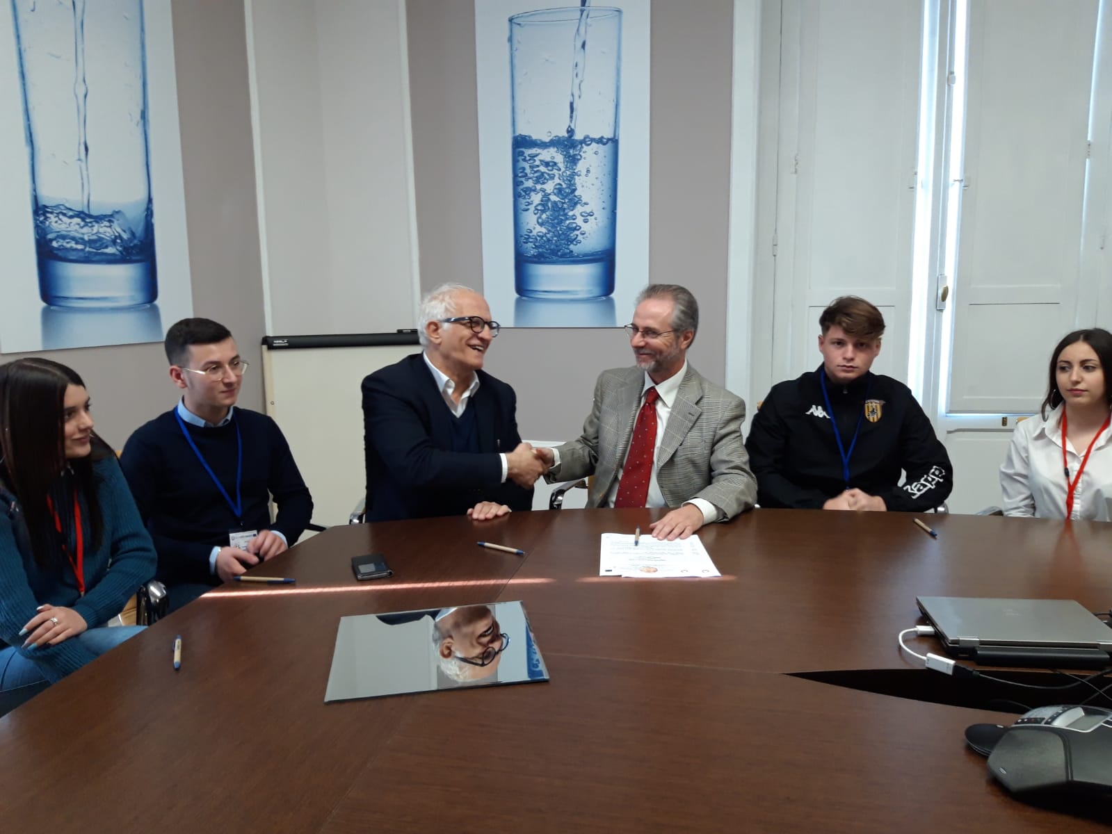 Benevento| Siglata convenzione tra GESESA e l’Istituto D’Istruzione Secondaria Superiore “G. Alberti”