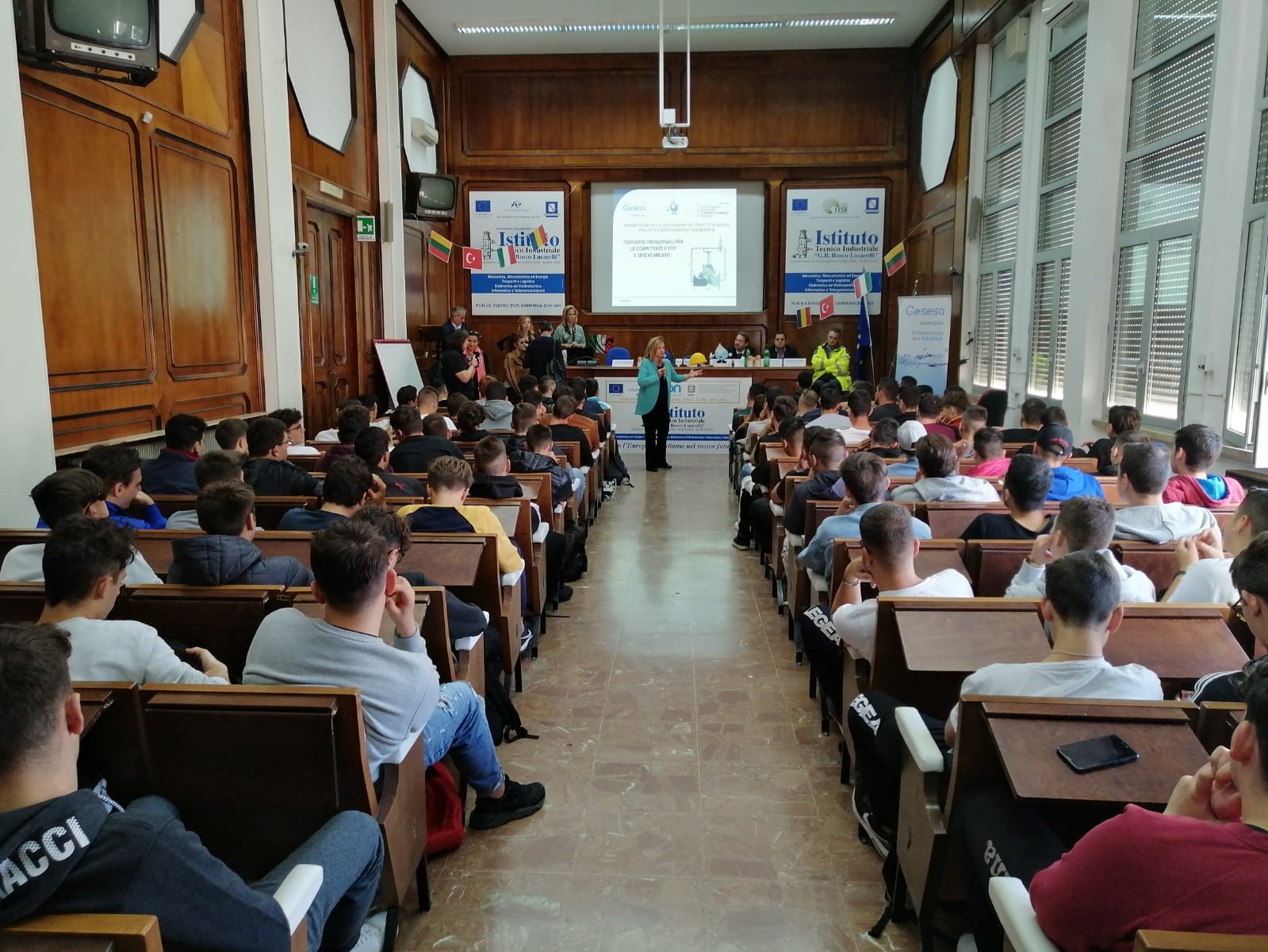 Benevento| Gesesa – ITI Bosco Lucarelli, presentato il progetto per le competenze e l’orientamento