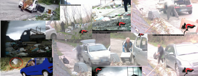 Abbandono dei rifiuti, la Forestale in campo in diversi comuni sanniti. Oltre 20.000 euro di sanzioni