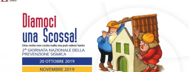 Domenica anche a Benevento “Diamoci una Scossa”, giornata nazionale della Prevenzione Sismica