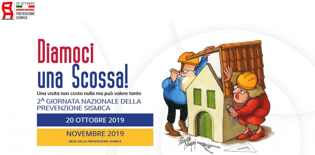 Domenica anche a Benevento “Diamoci una Scossa”, giornata nazionale della Prevenzione Sismica