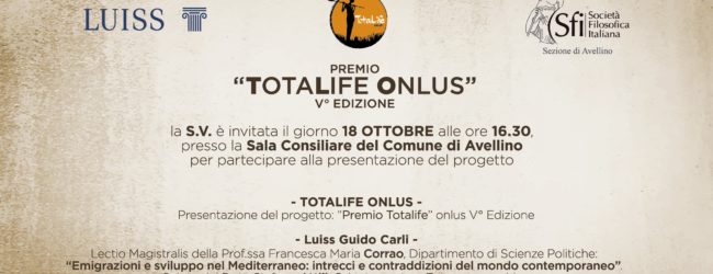 Avellino| Premio “Totalife Onlus”, borse di studio della Luiss per gli studenti irpini