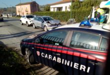 Tamponamento tra due vetture sull’Appia