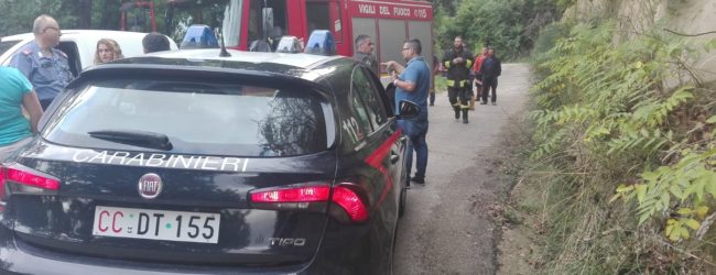 Apice| Finisce in una scarpata, paura per un 28enne di Apice/FOTO