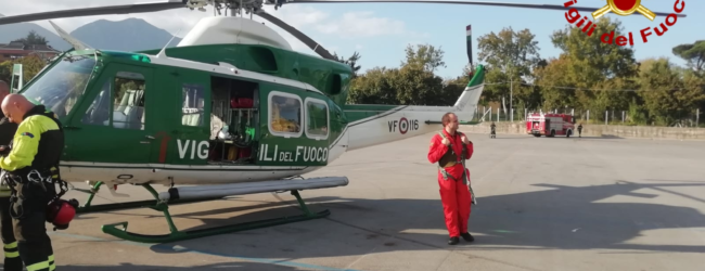 Montoro| In cerca di funghi si perdono nella montagna, coppia ritrovata dai vigili del fuoco