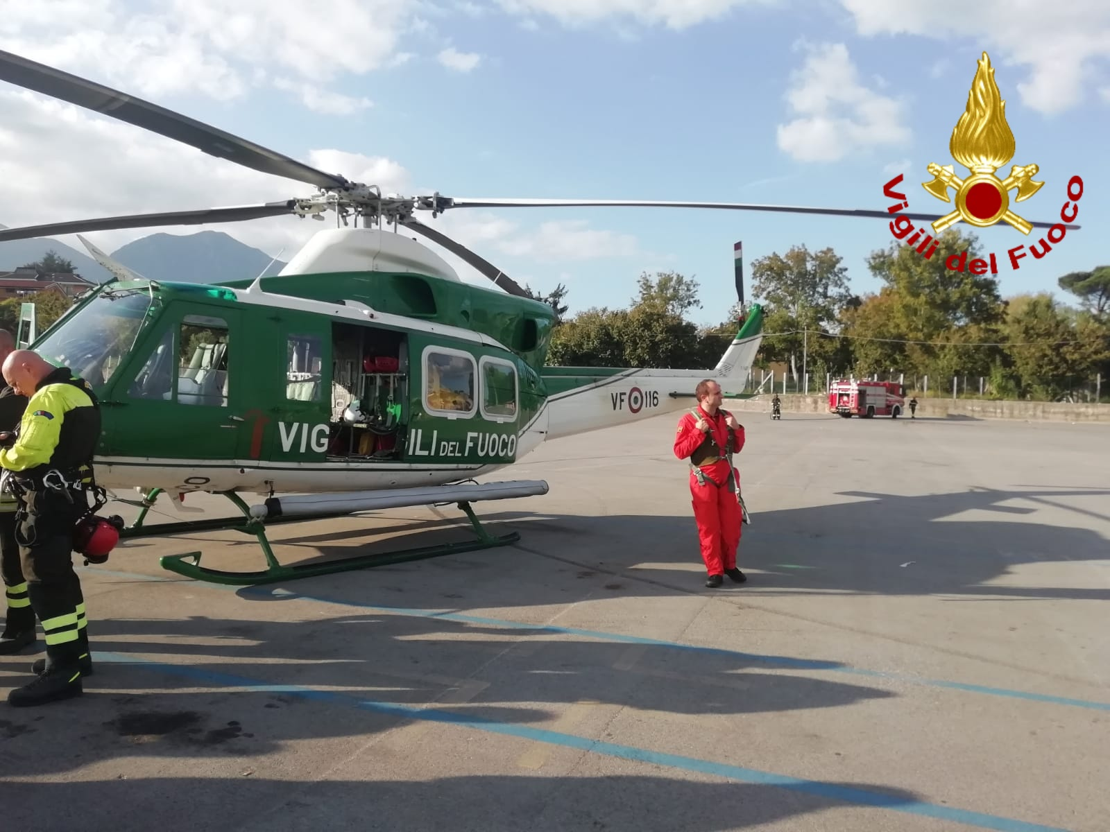Montoro| In cerca di funghi si perdono nella montagna, coppia ritrovata dai vigili del fuoco