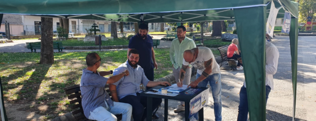 Cervinara| Lega, 200 firme in un giorno “contro il governo delle poltrone”. Presto la sede