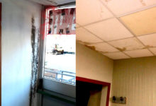 Pratola Serra, la tendostruttura adibita a scuola cade a pezzi e affoga nella muffa. La denuncia del gruppo consiliare “SiAmo Pratola Serra”