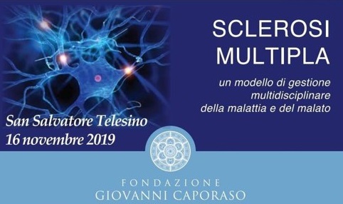 “Sclerosi multipla: un modello di gestione multidisciplinare della malattia e del malato. Il 16 novembre il corso organizzato dalla Fondazione Giovanni Caporaso