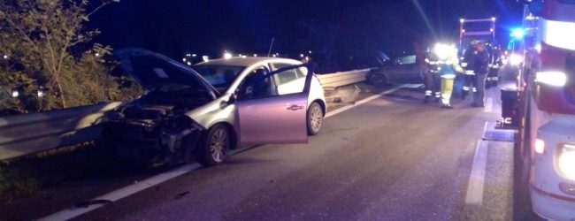 Incidente sul raccordo Benevento A16: due feriti