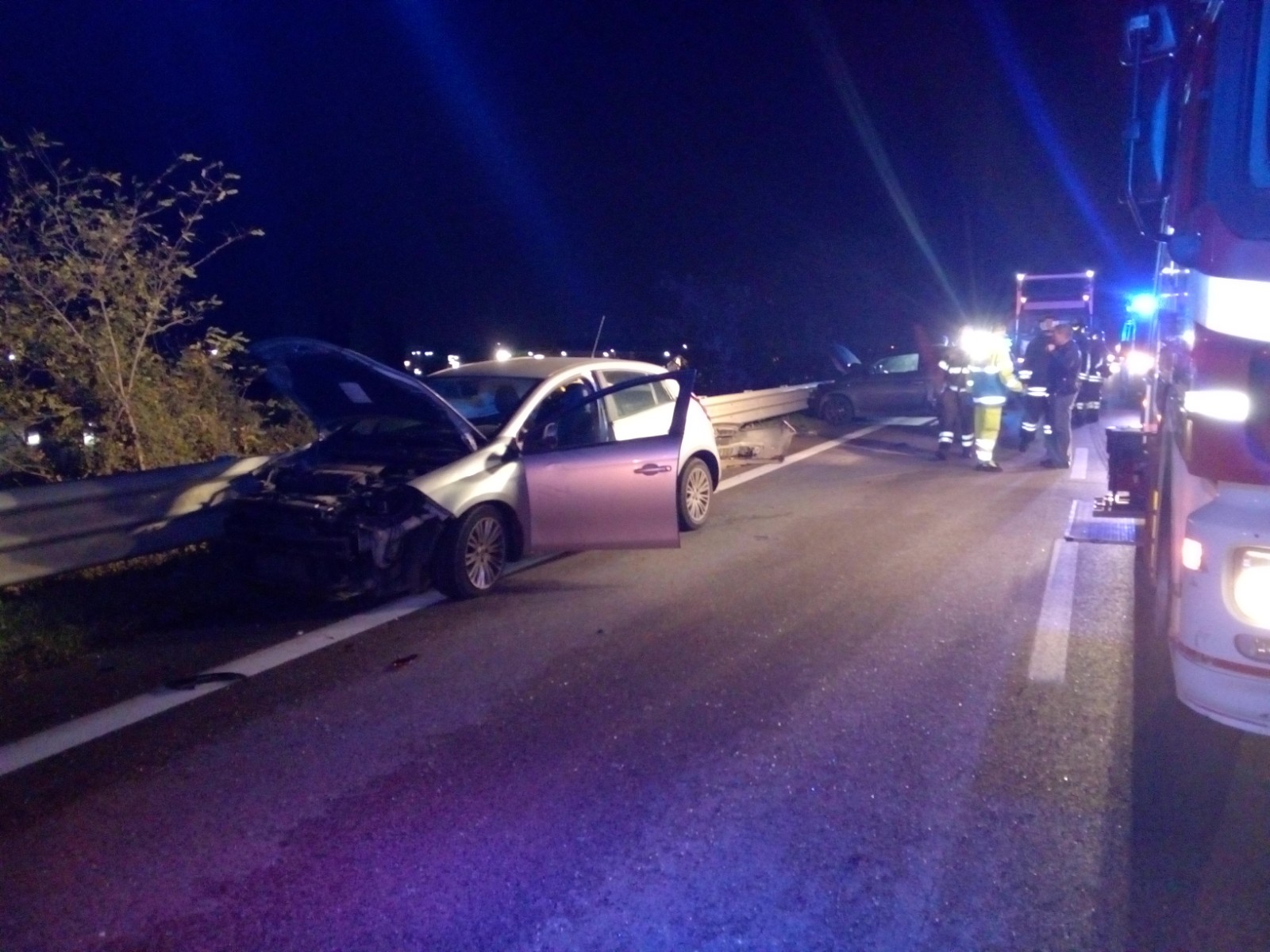 Incidente sul raccordo Benevento A16: due feriti