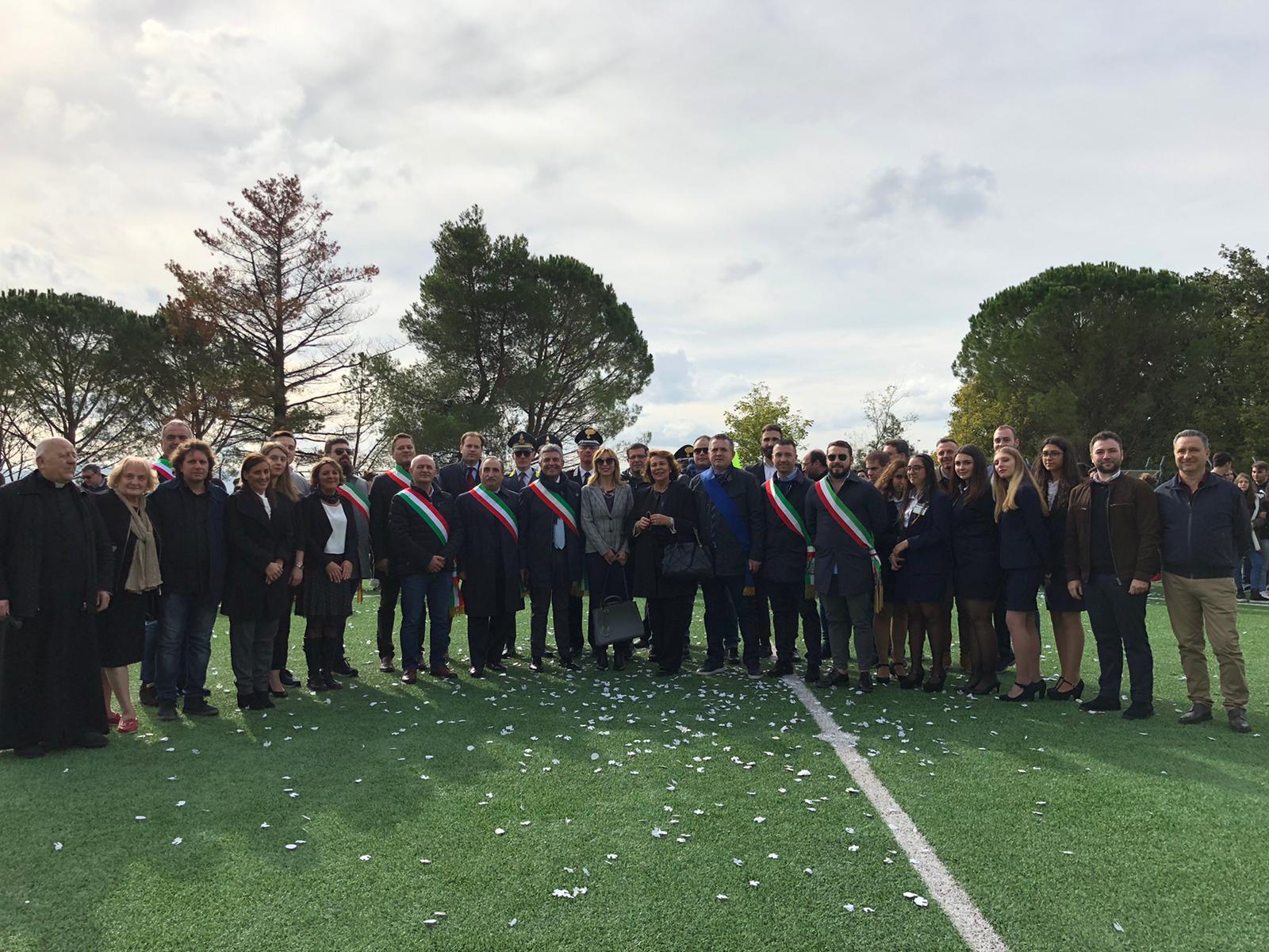 Faicchio| Consegnato il nuovo campo sportivo in erba sintetica, oggi l’inaugurazione