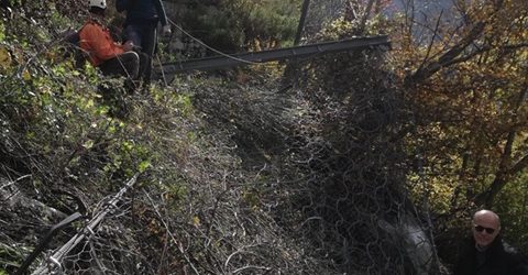 Cerreto Sannita| Caduta massi su Provinciale ‘Mutria’: ancora chiusura al traffico