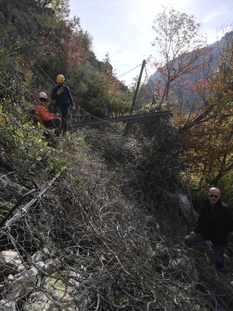 Cerreto Sannita| Caduta massi su Provinciale ‘Mutria’: ancora chiusura al traffico