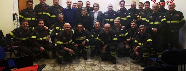 Benevento| Vigili del Fuoco, terminato corso per addetto al servizio prevenzione e protezione