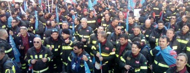 Anche i Vigili del Fuoco di Benevento protesteranno a Roma