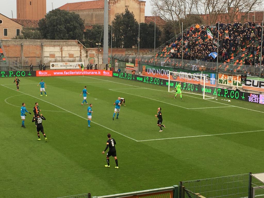 Venezia-Benevento: 0-2. Strega inarrestabile