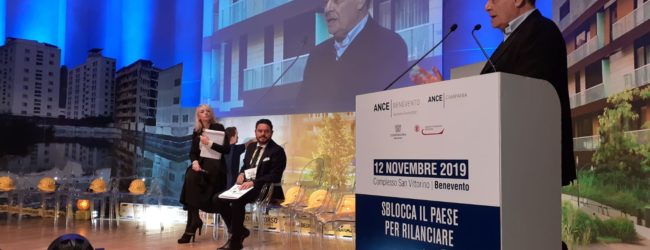 Giornata del costruttore, il sottosegretario Marotta: “Entro la fine dell’anno la gara d’appalto per la Telesina