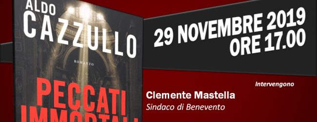Benevento| A Palazzo Paolo V la presentazione del libro “Peccati Mortali”