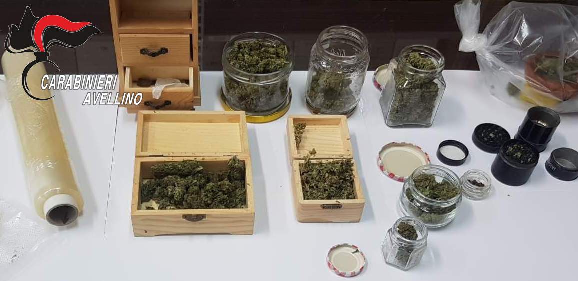 Avellino| Droga nascosta in una libreria, 23enne ai domiciliari