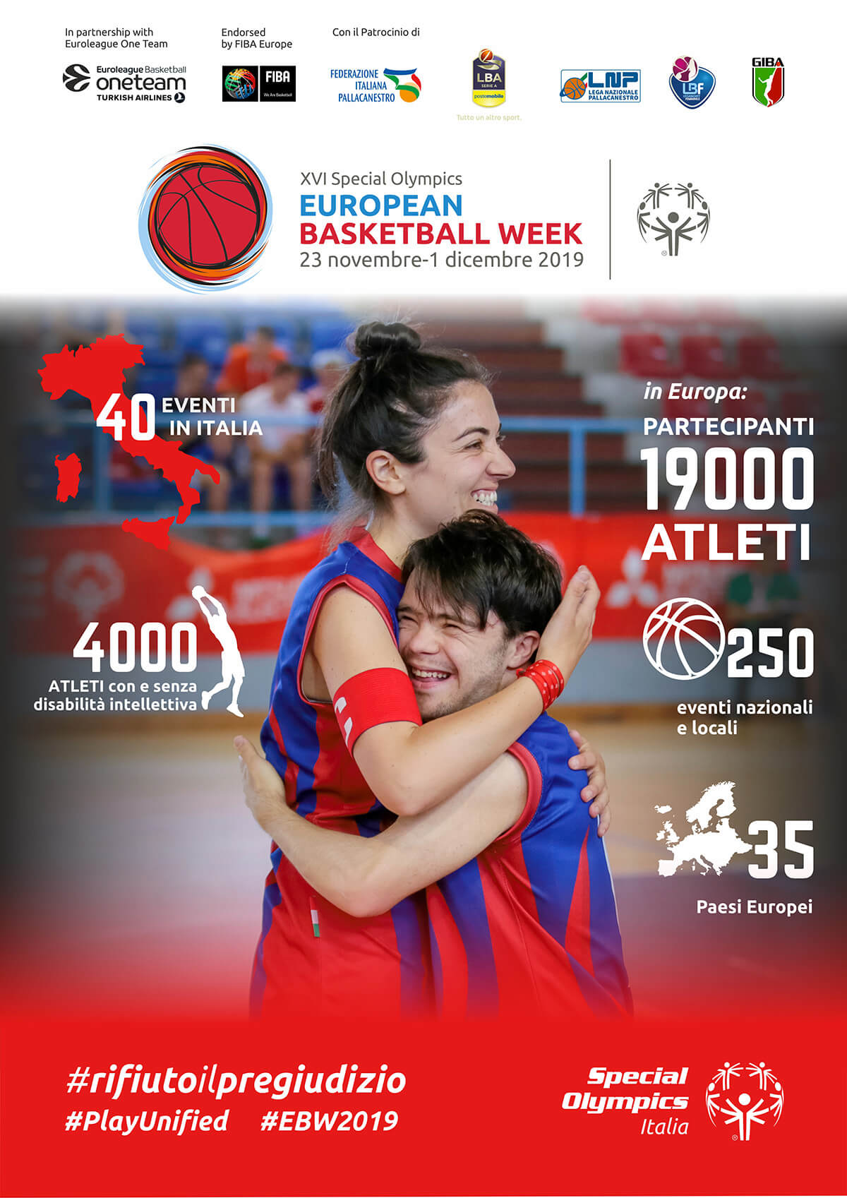“Rifiuto il pregiudizio”, a Montesarchio l’iniziativa targata Special Olympics Italia