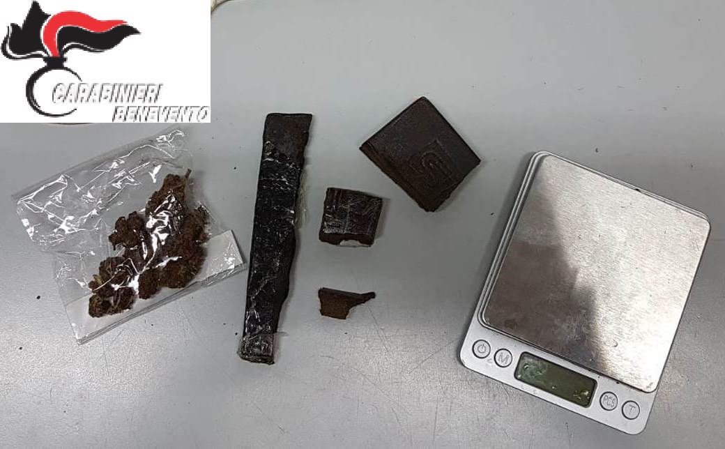 Benevento| Sostanze stupefacenti in casa, arrestato 25enne del capoluogo