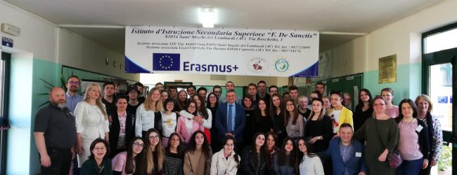 Sant’Angelo dei Lombardi| Erasmus Plus, il “De Sanctis” in prima linea negli scambi culturali studenteschi