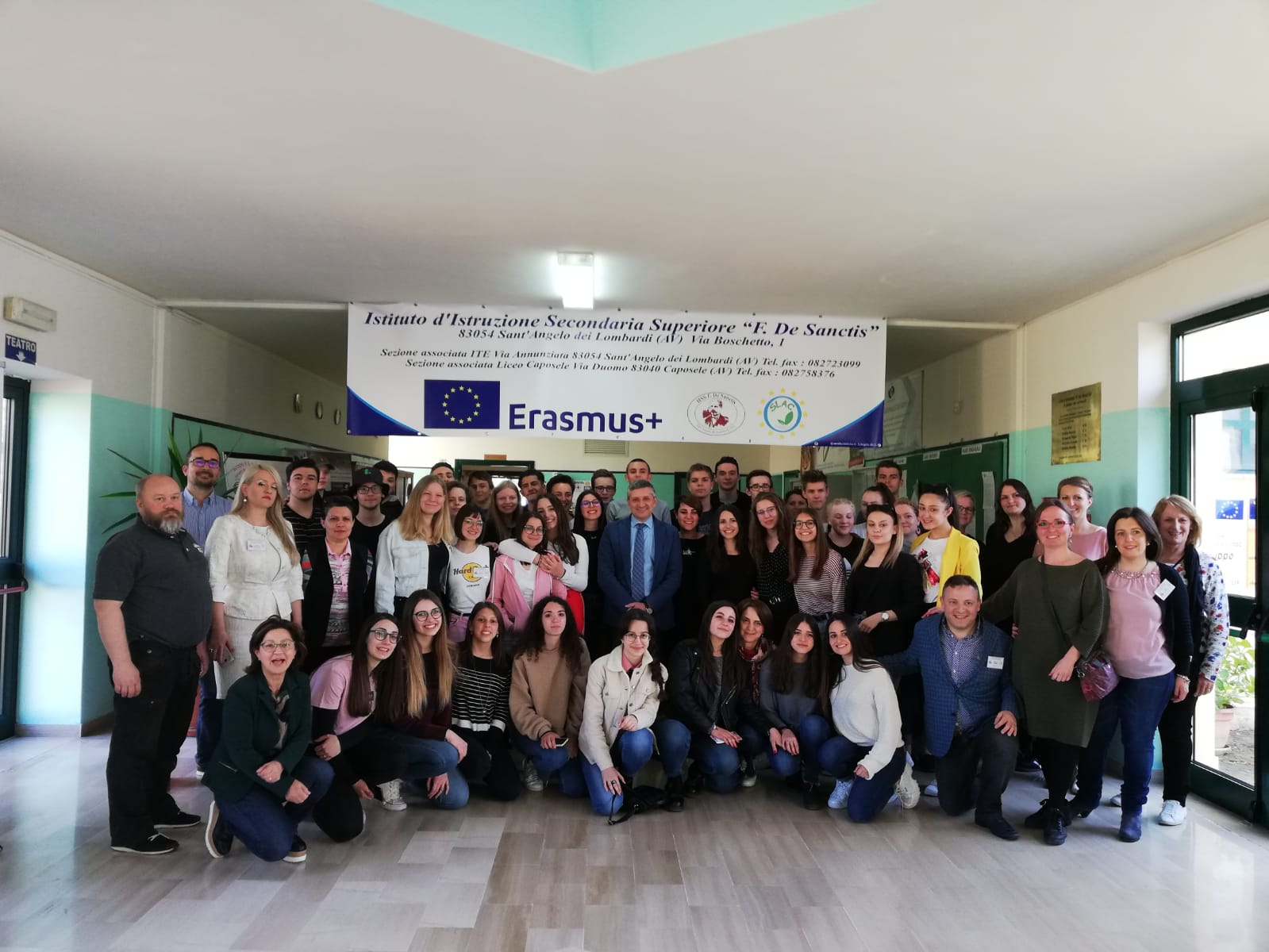 Sant’Angelo dei Lombardi| Erasmus Plus, il “De Sanctis” in prima linea negli scambi culturali studenteschi