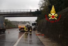 Montemiletto| Incidente sull’A16, automezzo sbatte contro il muro e perde gasolio sulla carreggiata