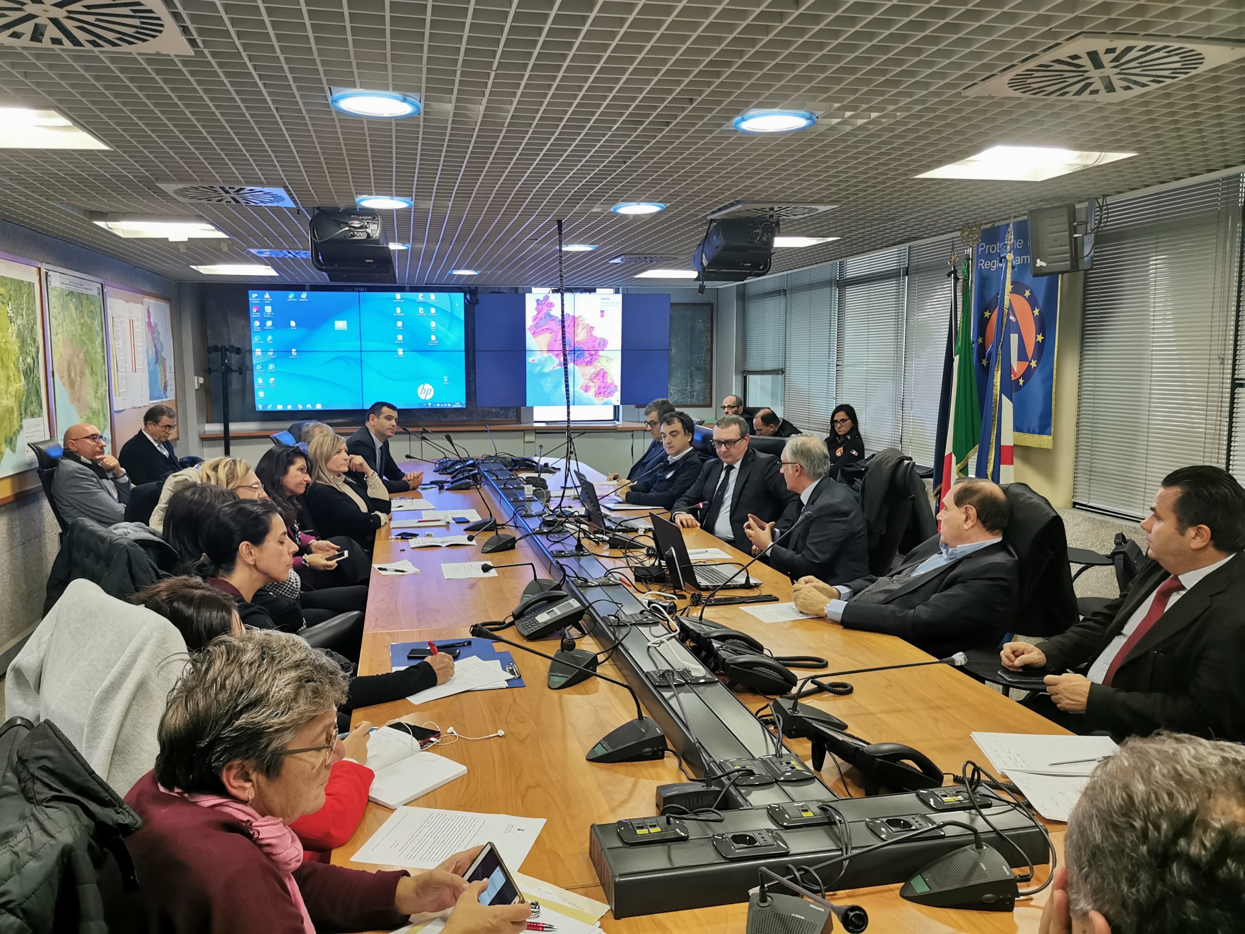 Allerta meteo e prevenzione rischi, tavolo in regione con Festa e Mastella