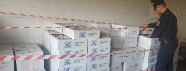 Carabinieri Forestali sequestrano 5 quintali di dolci natalizi