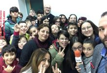 Giornalisti per un giorno: gli alunni del De Sanctis di Moiano in visita a Labtv