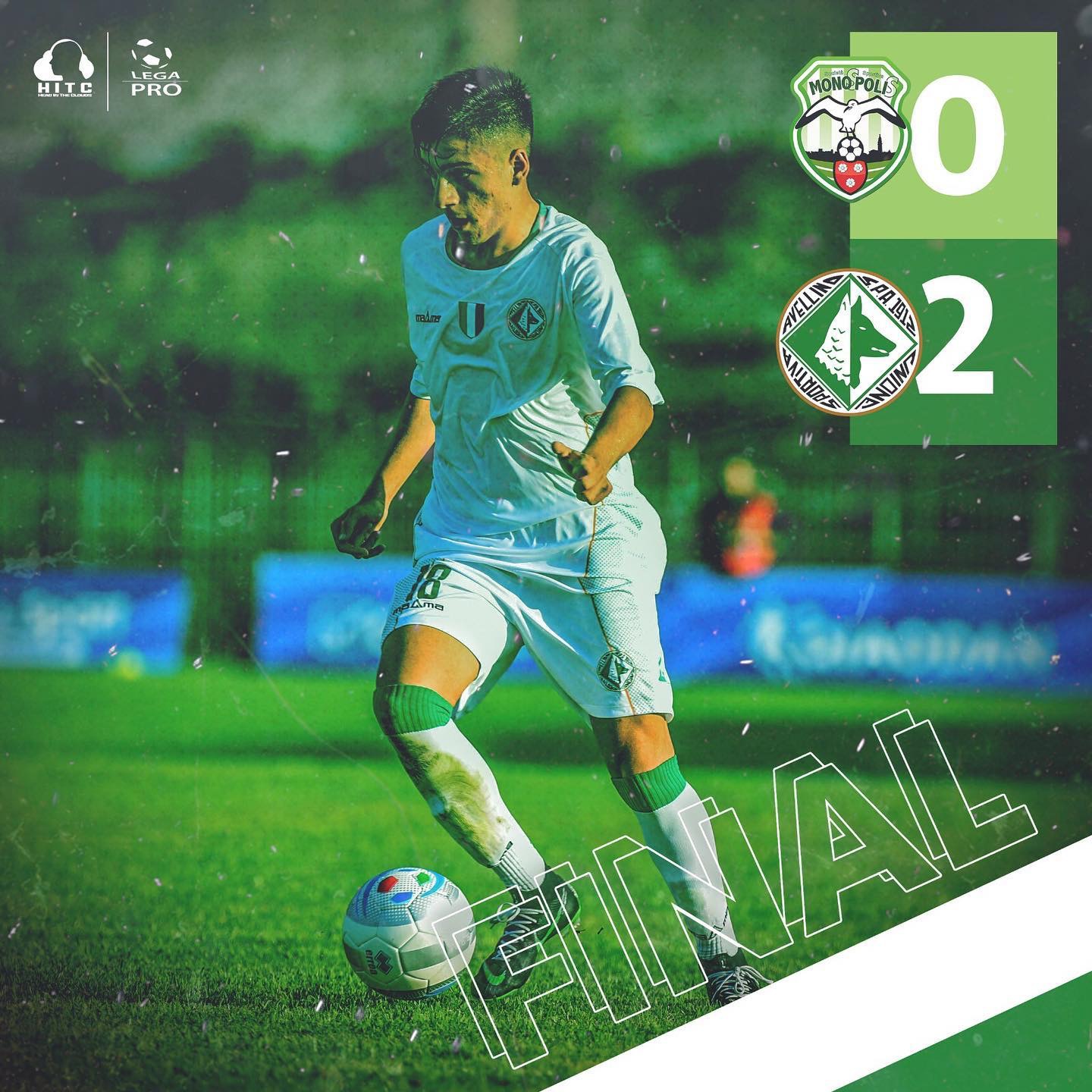 Avellino, blitz a Monopoli: quarto successo consecutivo