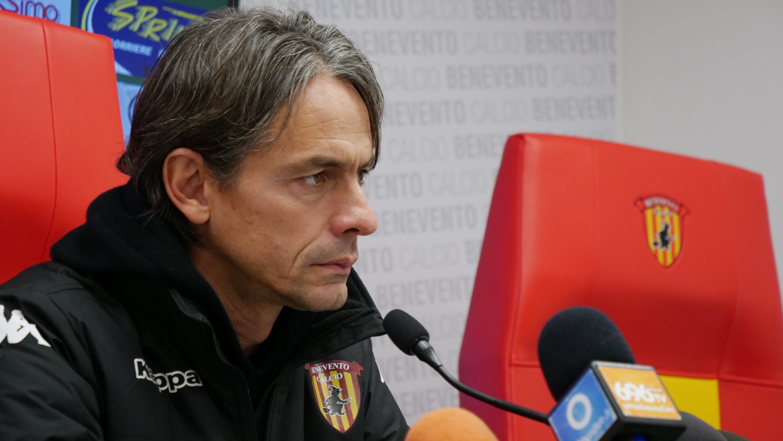 Benevento, Inzaghi: “9 punti non danno alcun premio, quello dobbiamo prendercelo a maggio”