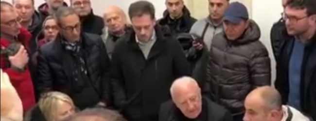 De Luca a San Martino VC: faremo tutto quanto è necessario