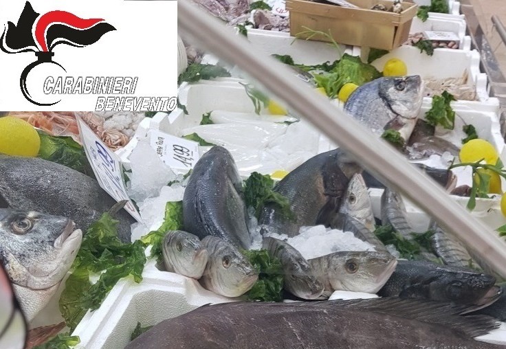 Fortore, cenoni e pranzi di Natale: ancora un sequestro di prodotti ittici