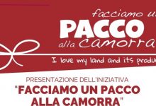 “Facciamo un pacco alla camorra” arriva in Consiglio regionale