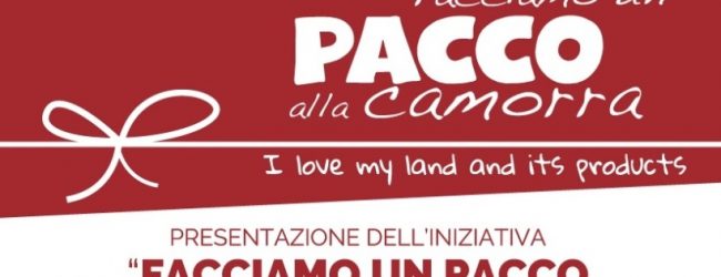 “Facciamo un pacco alla camorra” arriva in Consiglio regionale